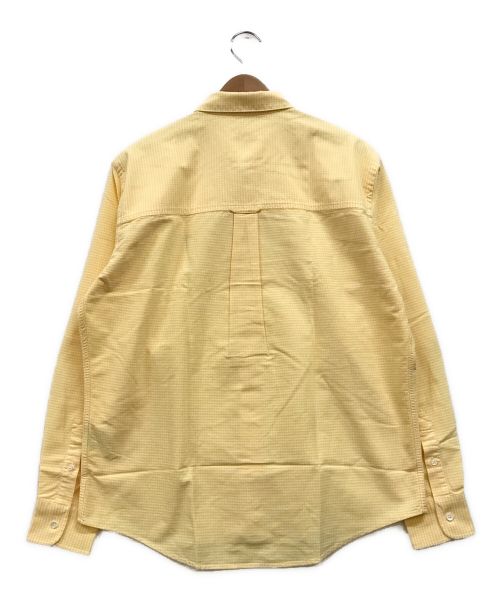 AMI Alexandre Mattiussi（アミアレクサンドルマテュッシ）AMI Alexandre Mattiussi (アミ アレクサンドル マテュッシ) ギンガムチェックシャツ イエロー サイズ:41の古着・服飾アイテム