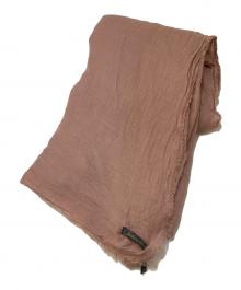 FALIERO SARTI（ファリエロサルティ）の古着「カシミヤモダールストール」｜ピンク