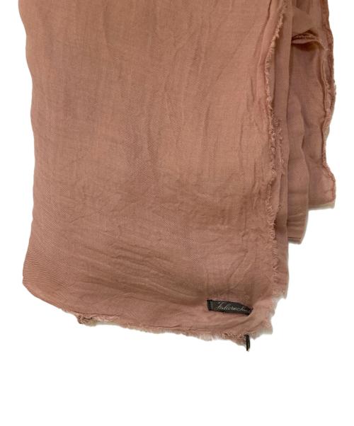 FALIERO SARTI（ファリエロサルティ）FALIERO SARTI (ファリエロサルティ) カシミヤモダールストール ピンクの古着・服飾アイテム