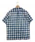 POLO RALPH LAUREN (ポロ・ラルフローレン) チェックオープンカラーシャツ ブルー×ホワイト サイズ:L：9000円