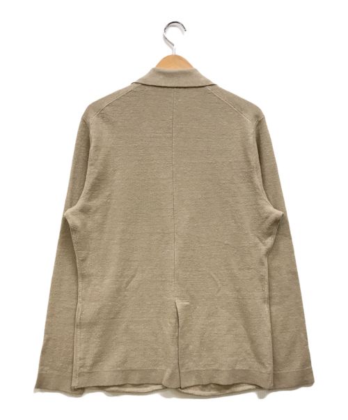 PAUL SMITH（ポールスミス）PAUL SMITH (ポールスミス) リンキング ニットジャケット ベージュ サイズ:Mの古着・服飾アイテム