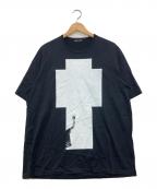 LAD MUSICIANラッドミュージシャン）の古着「十字架プリントTシャツ」｜ブラック