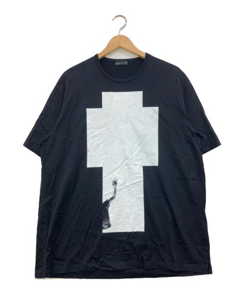 LAD MUSICIAN（ラッドミュージシャン）LAD MUSICIAN (ラッドミュージシャン) 十字架プリントTシャツ ブラック サイズ:42の古着・服飾アイテム