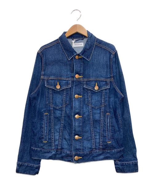 23区（ニジュウサンク）23区 (ニジュウサンク) ストレッチデニムジャケット インディゴ サイズ:44の古着・服飾アイテム