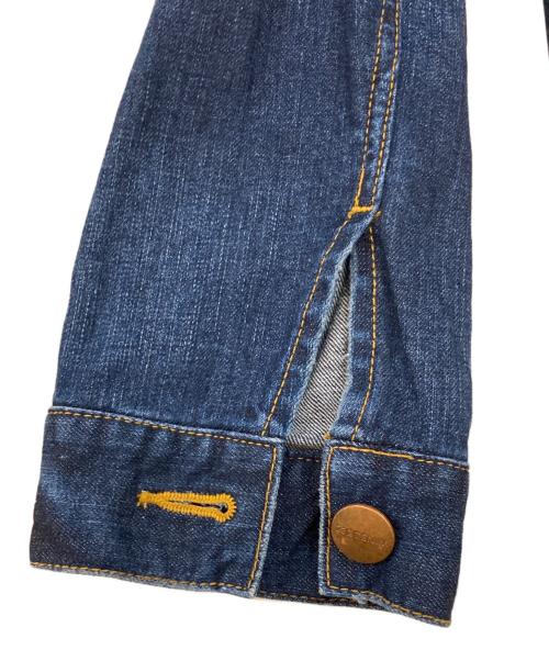 23区（ニジュウサンク）23区 (ニジュウサンク) ストレッチデニムジャケット インディゴ サイズ:44の古着・服飾アイテム