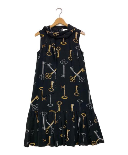 GRACE CLASS（グレースクラス）GRACE CLASS (グレースクラス) Keyモチーフワンピース ブラック サイズ:36の古着・服飾アイテム