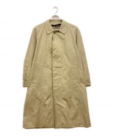 Aquascutum（アクアスキュータム）の古着「ステンカラーコート」｜ベージュ