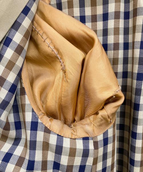 Aquascutum（アクアスキュータム）Aquascutum (アクアスキュータム) ステンカラーコート ベージュ サイズ:下記参照の古着・服飾アイテム