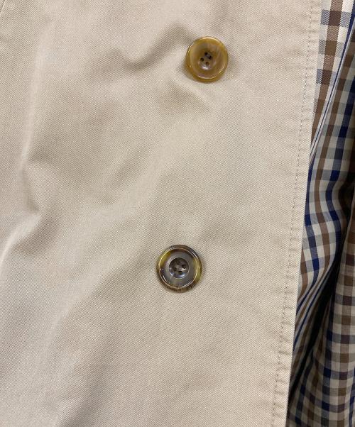 Aquascutum（アクアスキュータム）Aquascutum (アクアスキュータム) ステンカラーコート ベージュ サイズ:下記参照の古着・服飾アイテム