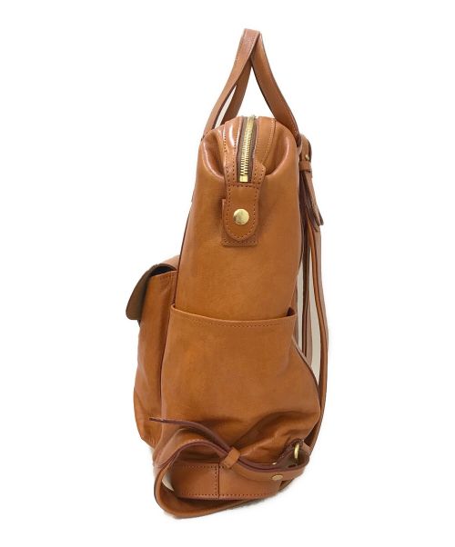 ITAGAKI（イタガキ）ITAGAKI (イタガキ) ソフトリュックサックA4 ブラウンの古着・服飾アイテム