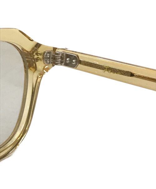 few.（フュー）few. (フュー) クリアフレームサングラス クリアベージュ サイズ:46□24-145の古着・服飾アイテム