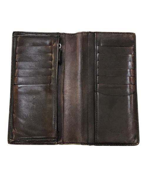 Berluti（ベルルッティ）Berluti (ベルルッティ) カリグラフィ 二つ折り長財布 ブラウンの古着・服飾アイテム
