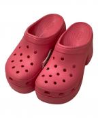 crocsクロックス）の古着「SIREN CLOG 厚底サンダル」｜ピンク