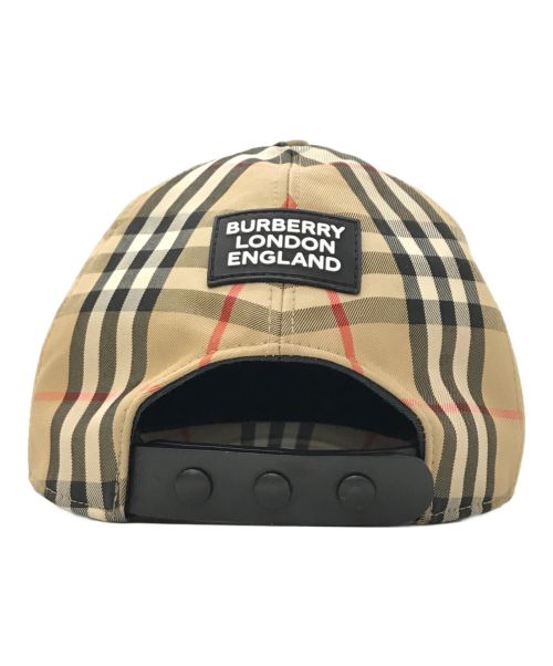 BURBERRY LONDON ENGLAND（バーバリー ロンドン イングランド）BURBERRY LONDON ENGLAND (バーバリー ロンドン イングランド) ノバチェックキャップ ブラウン サイズ:Sの古着・服飾アイテム