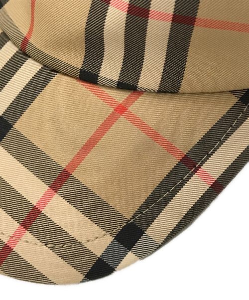 BURBERRY LONDON ENGLAND（バーバリー ロンドン イングランド）BURBERRY LONDON ENGLAND (バーバリー ロンドン イングランド) ノバチェックキャップ ブラウン サイズ:Sの古着・服飾アイテム