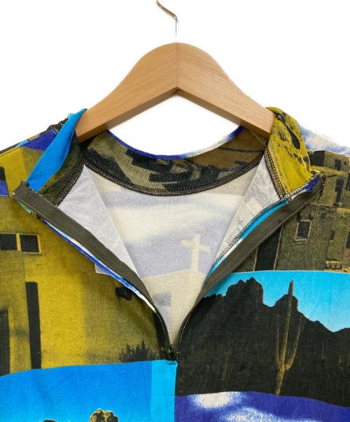 TOKUKO1erVOL（トクコプルミエヴォル）TOKUKO1erVOL (トクコプルミエヴォル) ハイネックカットソー ブルー サイズ:9の古着・服飾アイテム