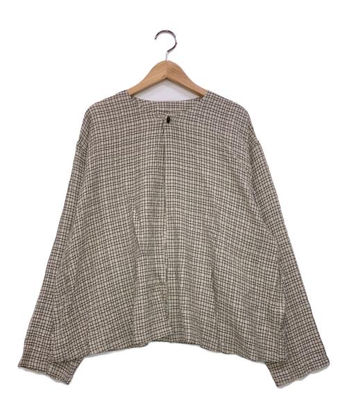 JURGEN LEHL（ヨーガンレール）JURGEN LEHL (ヨーガンレール) シルクセットアップ ベージュ サイズ:下記参照の古着・服飾アイテム