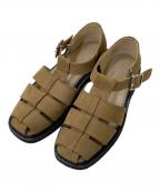 BEAUTY&YOUTHビューティーアンドユース）の古着「グルカサンダル」｜ベージュ