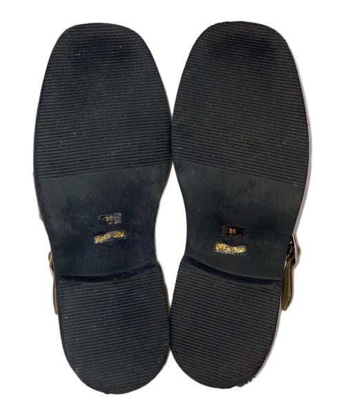 BEAUTY&YOUTH（ビューティーアンドユース）BEAUTY&YOUTH (ビューティーアンドユース) グルカサンダル ベージュ サイズ:36の古着・服飾アイテム