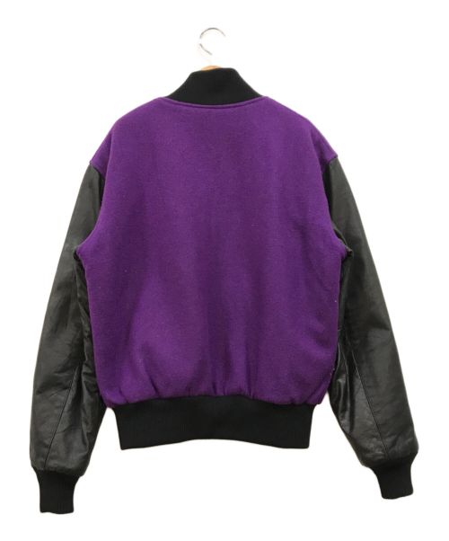 T&M SPORTS WEAR（ティーアンドエム スポーツ ウェア）T&M SPORTS WEAR (ティーアンドエム スポーツ ウェア) スタジャン パープル×ブラック サイズ:下記参照の古着・服飾アイテム