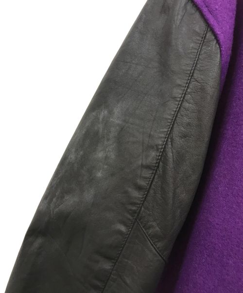 T&M SPORTS WEAR（ティーアンドエム スポーツ ウェア）T&M SPORTS WEAR (ティーアンドエム スポーツ ウェア) スタジャン パープル×ブラック サイズ:下記参照の古着・服飾アイテム