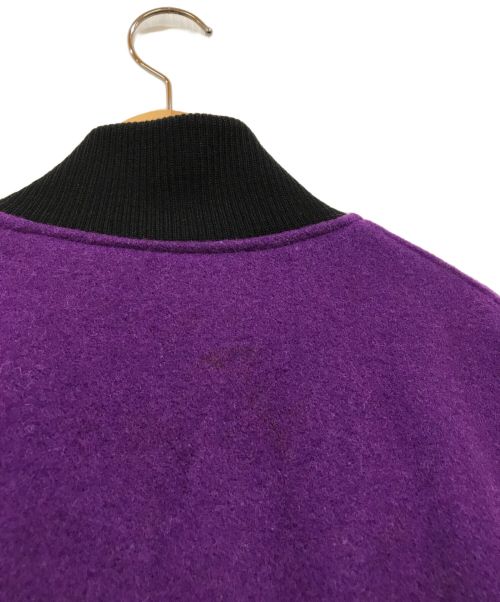 T&M SPORTS WEAR（ティーアンドエム スポーツ ウェア）T&M SPORTS WEAR (ティーアンドエム スポーツ ウェア) スタジャン パープル×ブラック サイズ:下記参照の古着・服飾アイテム
