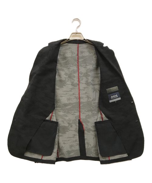 acanthus（アカンサス）acanthus (アカンサス) muta MARINE (ムータマリン) Trimming Pocket Tailored JKT セットアップ ブラック サイズ:ジャケット:6/パンツ:5の古着・服飾アイテム
