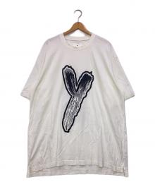 Y-3（ワイスリー）の古着「LOGO GFX TEE」｜ホワイト