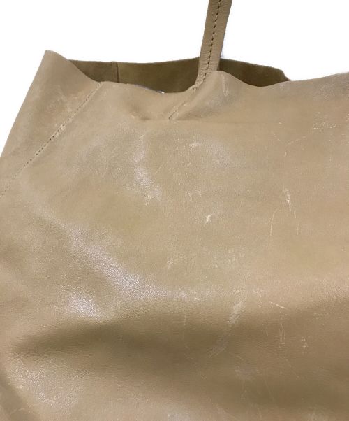 CELINE（セリーヌ）CELINE (セリーヌ) ホリゾンタルカバ トートバッグ ベージュの古着・服飾アイテム