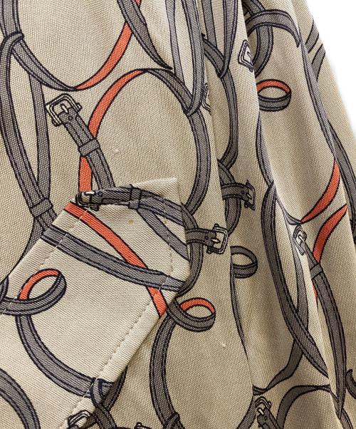 BURBERRY LONDON（バーバリーロンドン）BURBERRY LONDON (バーバリーロンドン) シルクシャツワンピース ベージュ サイズ:40の古着・服飾アイテム