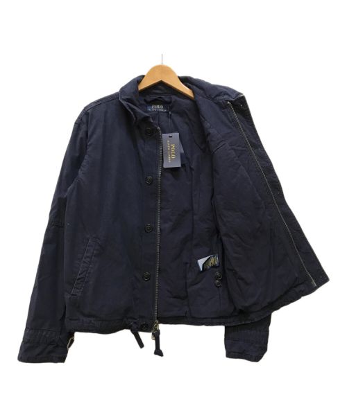 POLO RALPH LAUREN（ポロ・ラルフローレン）POLO RALPH LAUREN (ポロ・ラルフローレン) バックステンシルデッキジャケット ネイビー サイズ:S 未使用品の古着・服飾アイテム