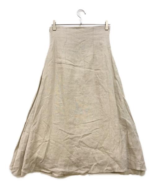 O'NEIL OF DUBLIN（オニールオブダブリン）O'NEIL OF DUBLIN (オニールオブダブリン) リネンキルトスカート ベージュ サイズ:SIZE 12 未使用品の古着・服飾アイテム