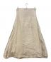 O'NEIL OF DUBLIN (オニールオブダブリン) リネンキルトスカート ベージュ サイズ:SIZE 12 未使用品：4000円