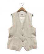 journal standard L'essageジャーナルスタンダード レサージュ）の古着「L/Cヘリンボンベスト」｜ベージュ
