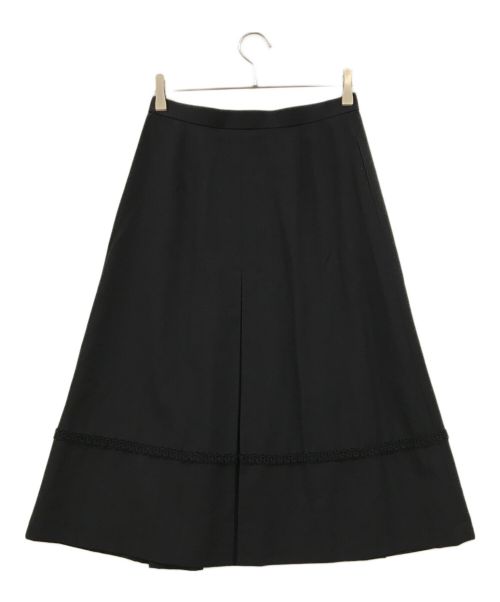 COMME des GARCONS（コムデギャルソン コムデギャルソン）COMME des GARCONS (コムデギャルソン) レースフレアスカート ブラック サイズ:Sの古着・服飾アイテム