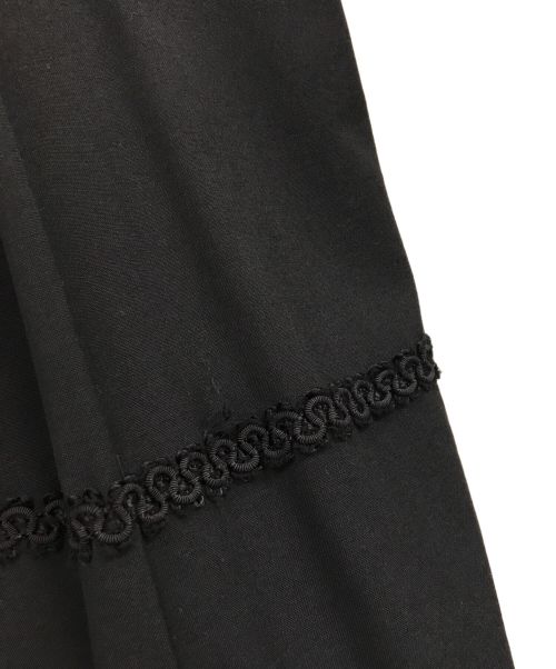 COMME des GARCONS（コムデギャルソン コムデギャルソン）COMME des GARCONS (コムデギャルソン) レースフレアスカート ブラック サイズ:Sの古着・服飾アイテム