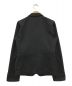 BLACK COMME des GARCONS (ブラック コムデギャルソン) ランダムボタンテーラードジャケット ブラック サイズ:XS：7000円