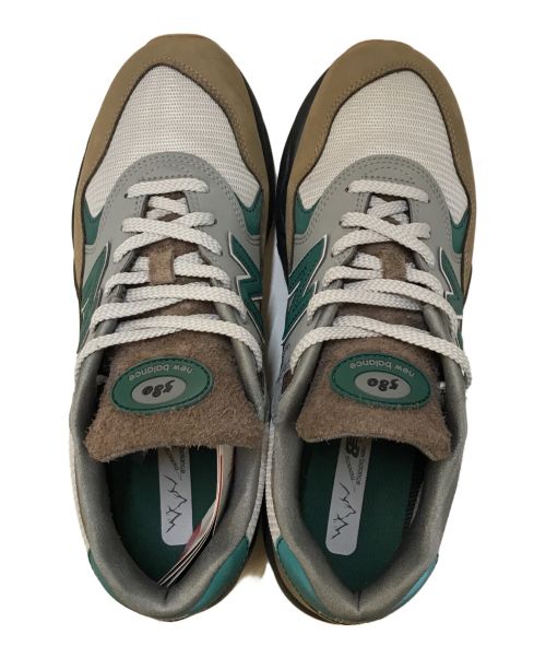 NEW BALANCE（ニューバランス）NEW BALANCE (ニューバランス) ATMOS (アトモス) 580 “WOOD ESCAPE” ブラウン×グリーン サイズ:27.5㎝の古着・服飾アイテム