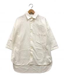 MADISON BLUE（マディソンブルー）の古着「"BRADLEY OX" ショートスリーブシャツ」｜ホワイト