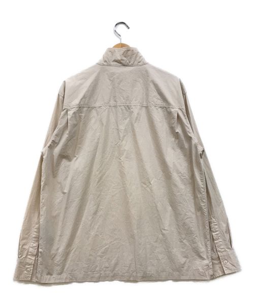 KITH（キス）KITH (キス) ハーフジップシャツ ベージュ サイズ:Lの古着・服飾アイテム