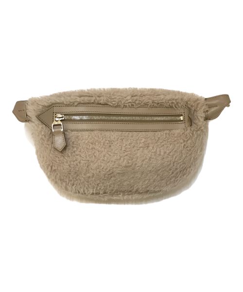 MaxMara（マックスマーラ）MaxMara (マックスマーラ) テディベア ウエストバッグ ベージュの古着・服飾アイテム