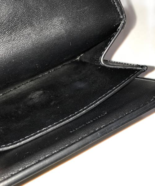 CELINE（セリーヌ）CELINE (セリーヌ) スモール フラップウォレット トリオンフ ブラックの古着・服飾アイテム