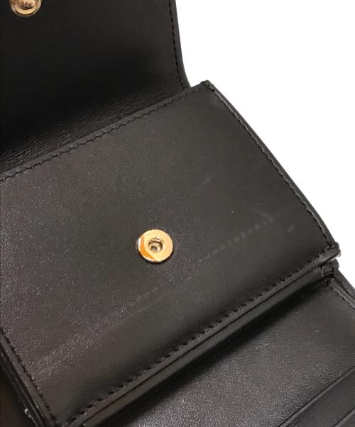 CELINE（セリーヌ）CELINE (セリーヌ) スモール フラップウォレット トリオンフ ブラックの古着・服飾アイテム