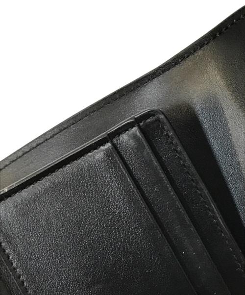 CELINE（セリーヌ）CELINE (セリーヌ) スモール フラップウォレット トリオンフ ブラックの古着・服飾アイテム