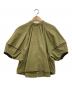 ELENDEEK（エレンディーク）の古着「ボリューム2wayシャツブルゾン」｜カーキ