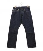 GOODENOUGHグッドイナフ）の古着「RIGID SWARO CLOPED JEAN」｜インディゴ