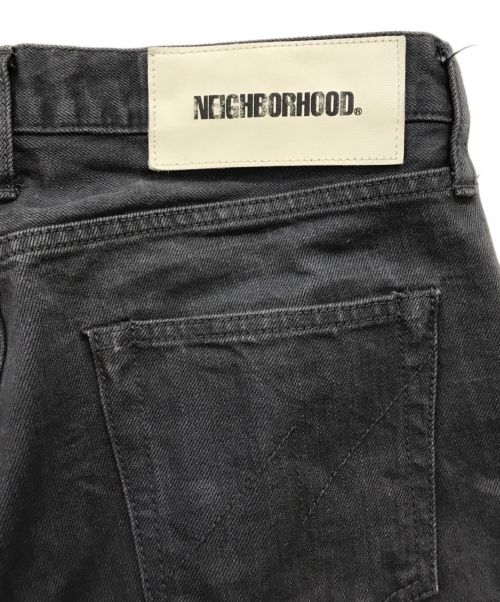 NEIGHBORHOOD（ネイバーフッド）NEIGHBORHOOD (ネイバーフッド) ブラックデニムパンツ グレー サイズ:Mの古着・服飾アイテム