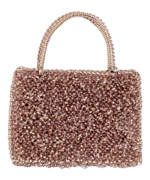 ANTEPRIMA（アンテプリマ）ANTEPRIMA (アンテプリマ) ワイヤーミニバッグ ピンクの古着・服飾アイテム