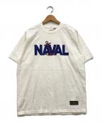 BLUE BLUE×RUSSELL ATHLETICブルーブルー×ラッセルアスレチック）の古着「NAVAL ANCHOR TEE」｜ホワイト
