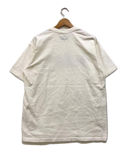 BLUE BLUE（ブルーブルー）BLUE BLUE (ブルーブルー) RUSSELL ATHLETIC (ラッセルアスレチック) NAVAL ANCHOR TEE ホワイト サイズ:Lの古着・服飾アイテム